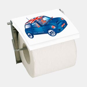 MSV Mini PortoLls de aço inoxidável em azul 13 x 15 x 11,5 cm