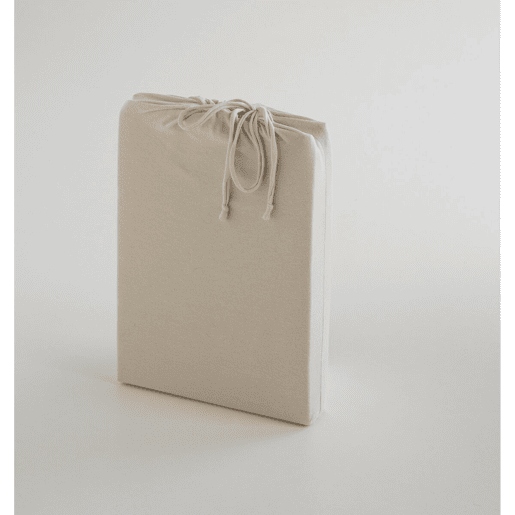 Lençol de baixo ajustável Naturals ELBA Bege 135 x 200 (Casal)