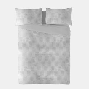 Capa nórdica Naturals ELBA Cinzento claro Casal (220 x 220 cm)