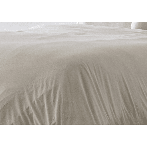 Capa nórdica Naturals ELBA Bege Solteiro (150 x 220 cm)