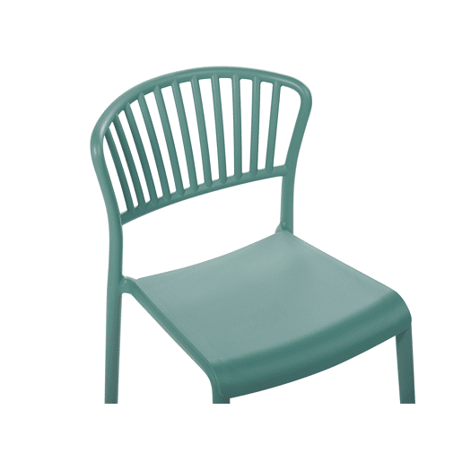 Conjunto de 4 cadeiras de jardim GELA Verde menta