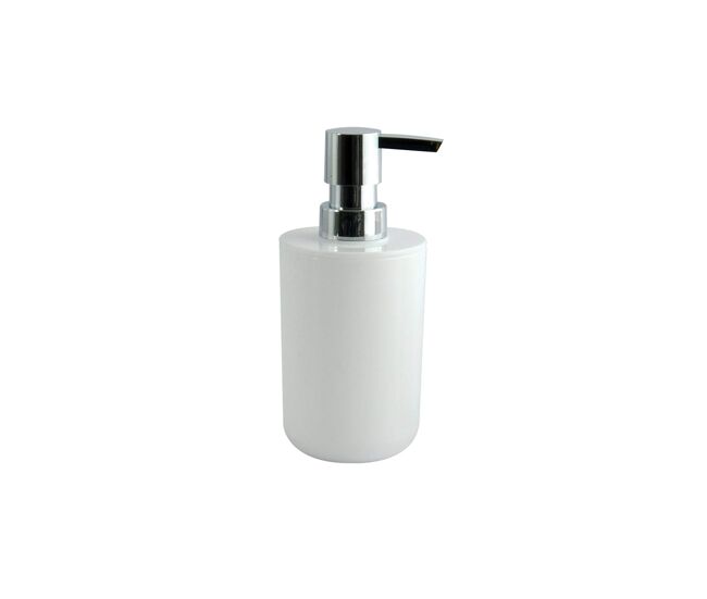 Dispensador de jabón msv inagua de acrílico en color blanco 240 ml
