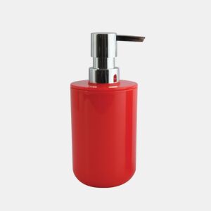 Saboneteira acrÃlica Msv Inagua em cor vermelha 240 ml