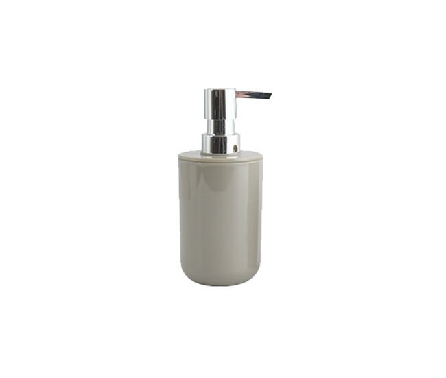 Dispensador de jabón msv inagua de acrílico en color gris 240 ml