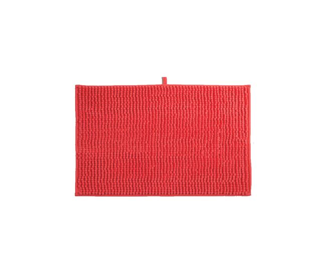 Alfombra de baño msv "chenille" 40 x 60 cm.
