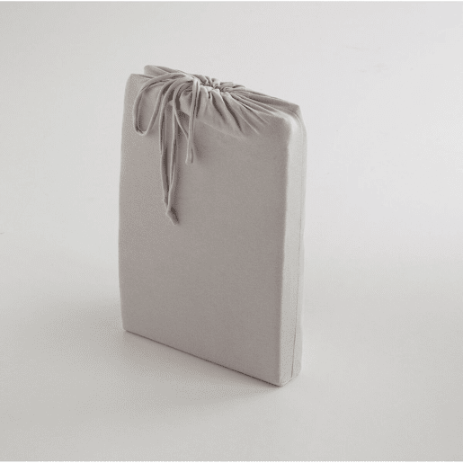 Lençol de baixo ajustável Naturals ELBA Cinzento claro 135 x 200 (Casal)