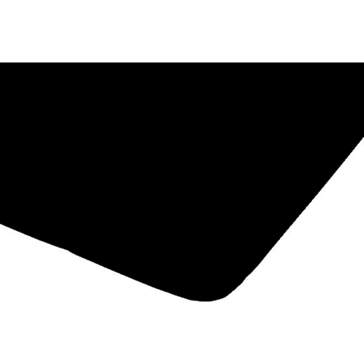 Lençol de baixo ajustável Naturals Preto Cama de 105 (105 x 190 cm)