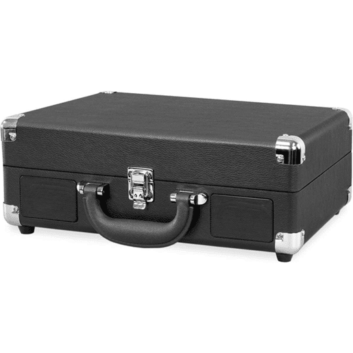 Gira-discos portátil com Bluetooth e colunas Victrola Journey três velocidades de reprodução 33 13, 45 e 78 RPM Gira-discos portátil com Bluetooth e colunas Victrola Journey três velocidades de reprodução 33 13, 45 e 78 RPM
