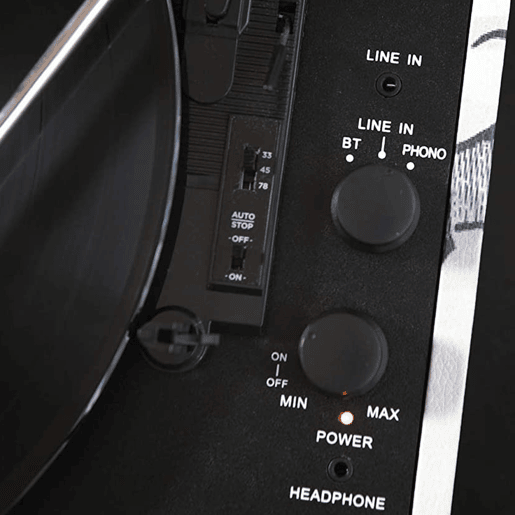 Gira-discos portátil com Bluetooth e colunas Victrola Journey três velocidades de reprodução 33 13, 45 e 78 RPM Gira-discos portátil com Bluetooth e colunas Victrola Journey três velocidades de reprodução 33 13, 45 e 78 RPM