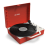 Leitor de discos vintage com um toque moderno Victrola Re-Spin três velocidades de reprodução: 33 13, 45 e 78 RPM