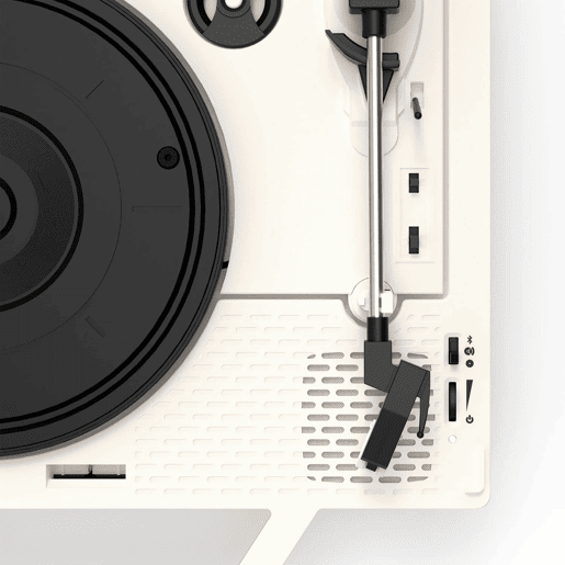 Leitor de discos vintage com um toque moderno Victrola Re-Spin três velocidades de reprodução: 33 13, 45 e 78 RPM