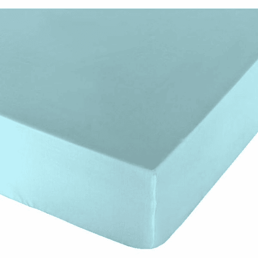 Lençol de baixo ajustável Naturals Azul Cama de 180 (180 x 190 cm)