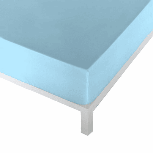 Lençol de baixo ajustável Naturals Turquesa Cama de 150 (150 x 190 cm) Lençol de baixo ajustável Naturals Turquesa Cama de 150 (150 x 190 cm)