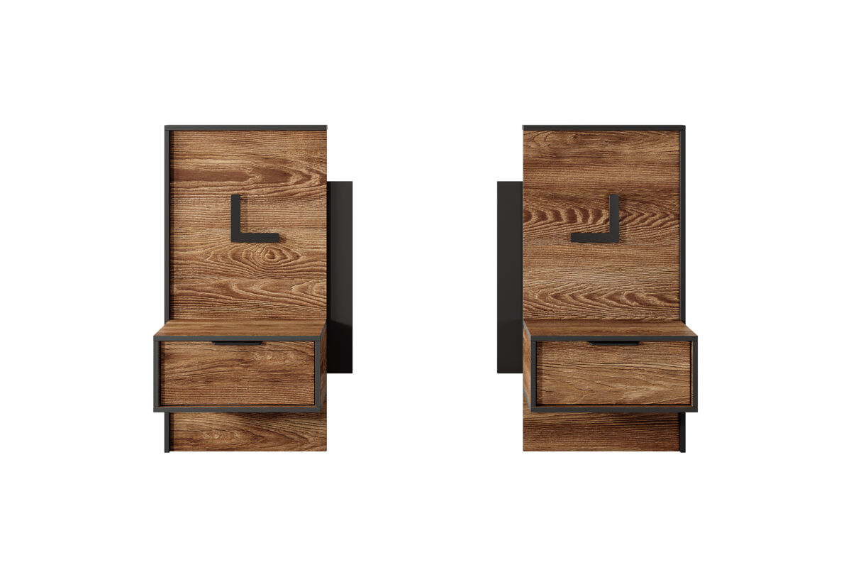 Mesilla de noche MILTON (juego de 2)