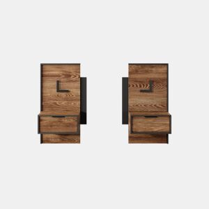 Mesa Cabeceira MILTON (juego de 2)