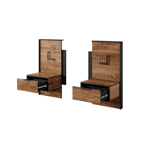 Mesa Cabeceira MILTON (juego de 2) Mesa Cabeceira MILTON (juego de 2)