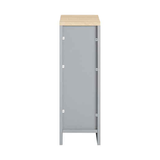 Conjunto de 2 mesas de apoio 20 x 35 x 60 cm Cinzento SoBuy FBT111-HGx2