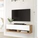 Mueble TV suspendido Laitila Aglomerado 100 Mueble TV suspendido Laitila Aglomerado 100 Blanco