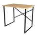 Escritorio moderno Tjeldsund Aglomerado/metal 90x60 Escritorio moderno Tjeldsund Aglomerado/metal 90x60 Roble
