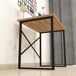 Escritorio moderno Tjeldsund Aglomerado/metal 90x60 Escritorio moderno Tjeldsund Aglomerado/metal 90x60 Roble