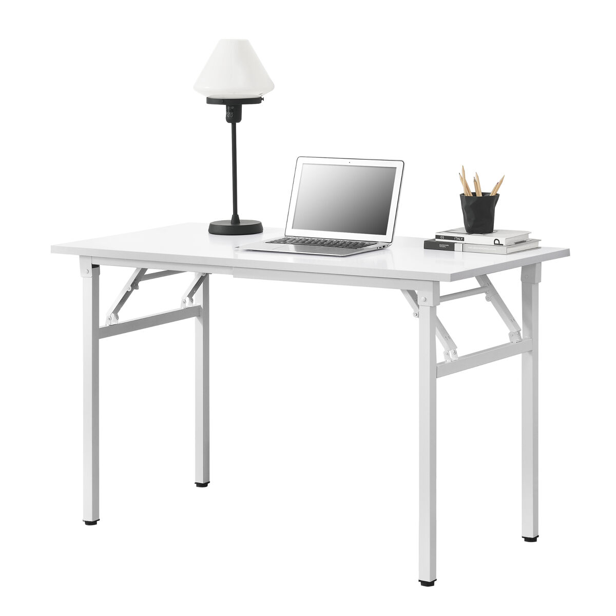Escritorio plegable altura ajustable aglomerado 120x60