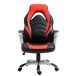 Silla de oficina Foxton en polipiel Silla de oficina Foxton en polipiel Negro/ Rojo