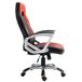 Silla de oficina Foxton en polipiel Silla de oficina Foxton en polipiel Negro/ Rojo
