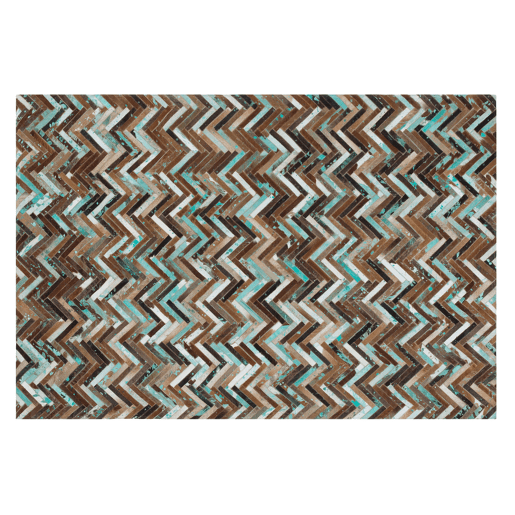 Tapete AMASYA Castanho 160 x 230 cm Pele