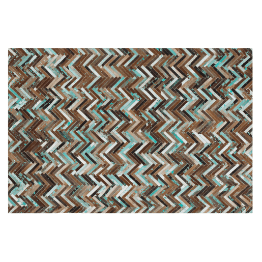 Tapete AMASYA Castanho 160 x 230 cm Pele