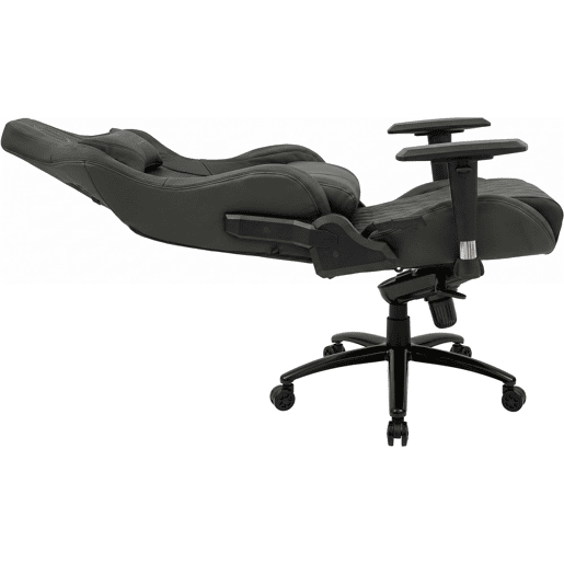 Cadeira de escritório ergonómica Keren com assento regulável em altura 100% pele verdadeira Cor Cinzento Cadeira de escritório ergonómica Keren com assento regulável em altura 100% pele verdadeira Cor Cinzento