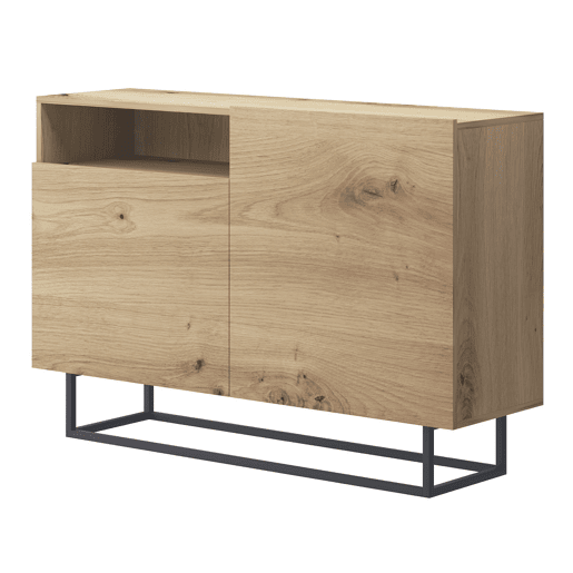 Cómoda ENJOY EK120 design minimalista com gavetas 120x37x82 cm Madeira