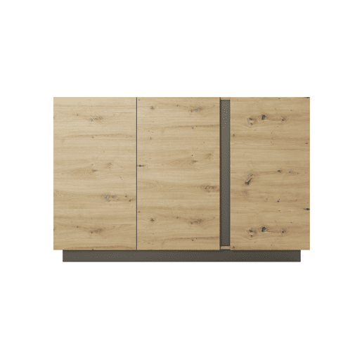 Cómoda ARCO 138 design moderno e acabamento de alta qualidade com compartimentos 139x40x91 cm Madeira