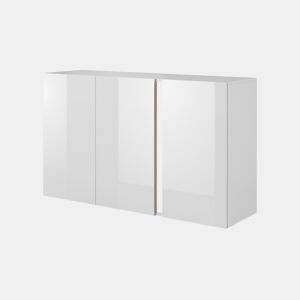 Cómoda ARCO 138 design moderno e acabamento de alta qualidade com compartimentos 139x40x91 cm Branco