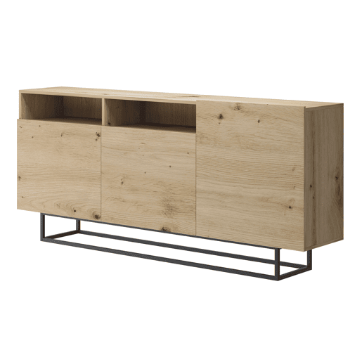 Cómoda ENJOY EK180 moderna e funcional 180x37x82 cm Madeira