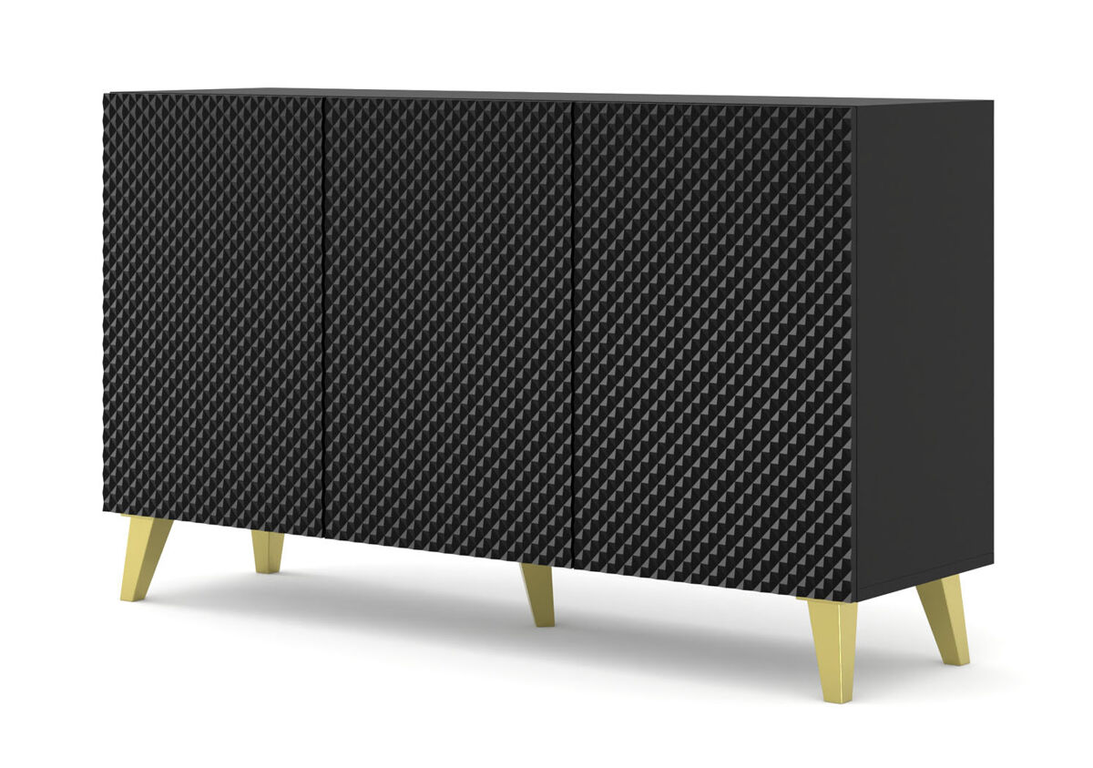Cómoda Ravenna PC 150 3D 42 Negro