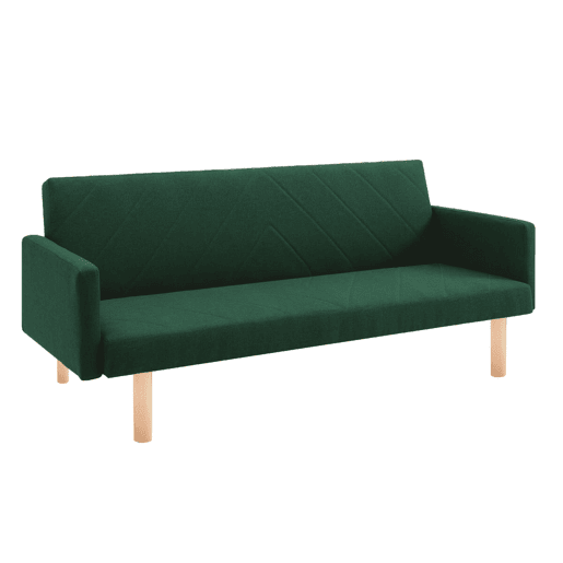 Sofa Cama 3 Lugares, Cosmos (Verde) Sofa Cama 3 Lugares, Cosmos (Verde)