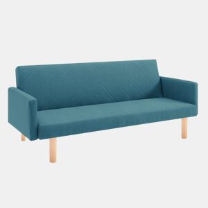 Sofa Cama 3 Lugares, Cosmos (Azul)