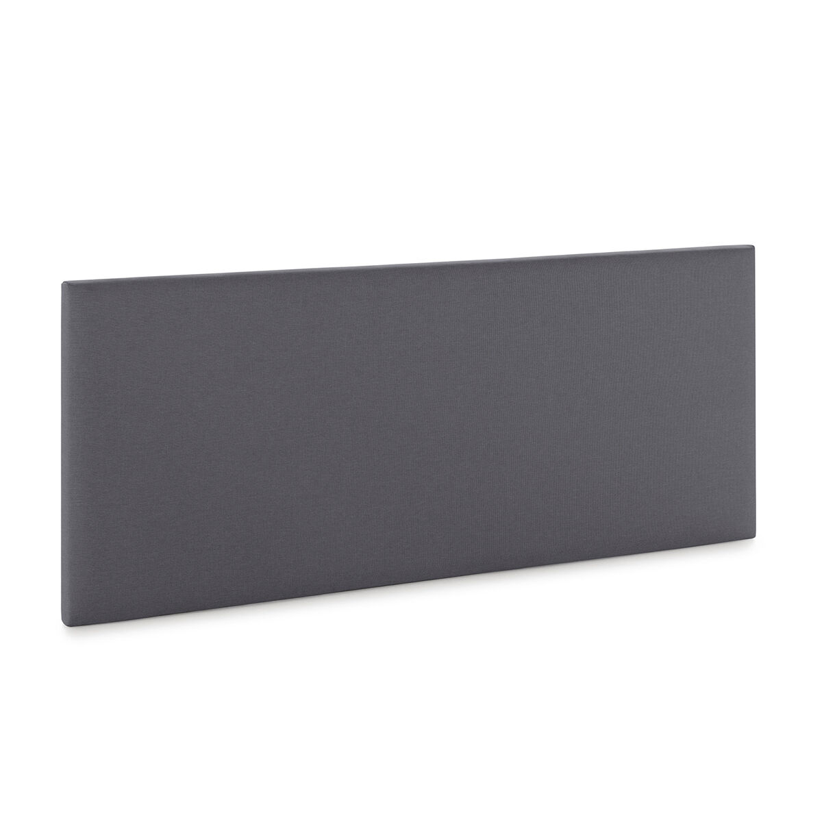 Cabecero tapizado Aura 140 Gris Oscuro