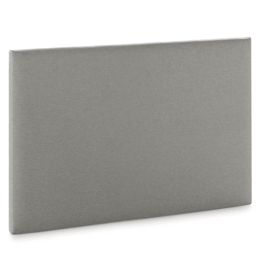 Cabeceira Cinza Claro Aura 90x60 cm Cabeceira Cinza Claro Aura 90x60 cm