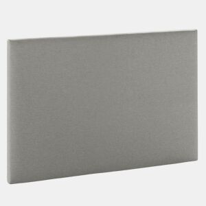 Cabeceira Cinza Claro Aura 90x60 cm