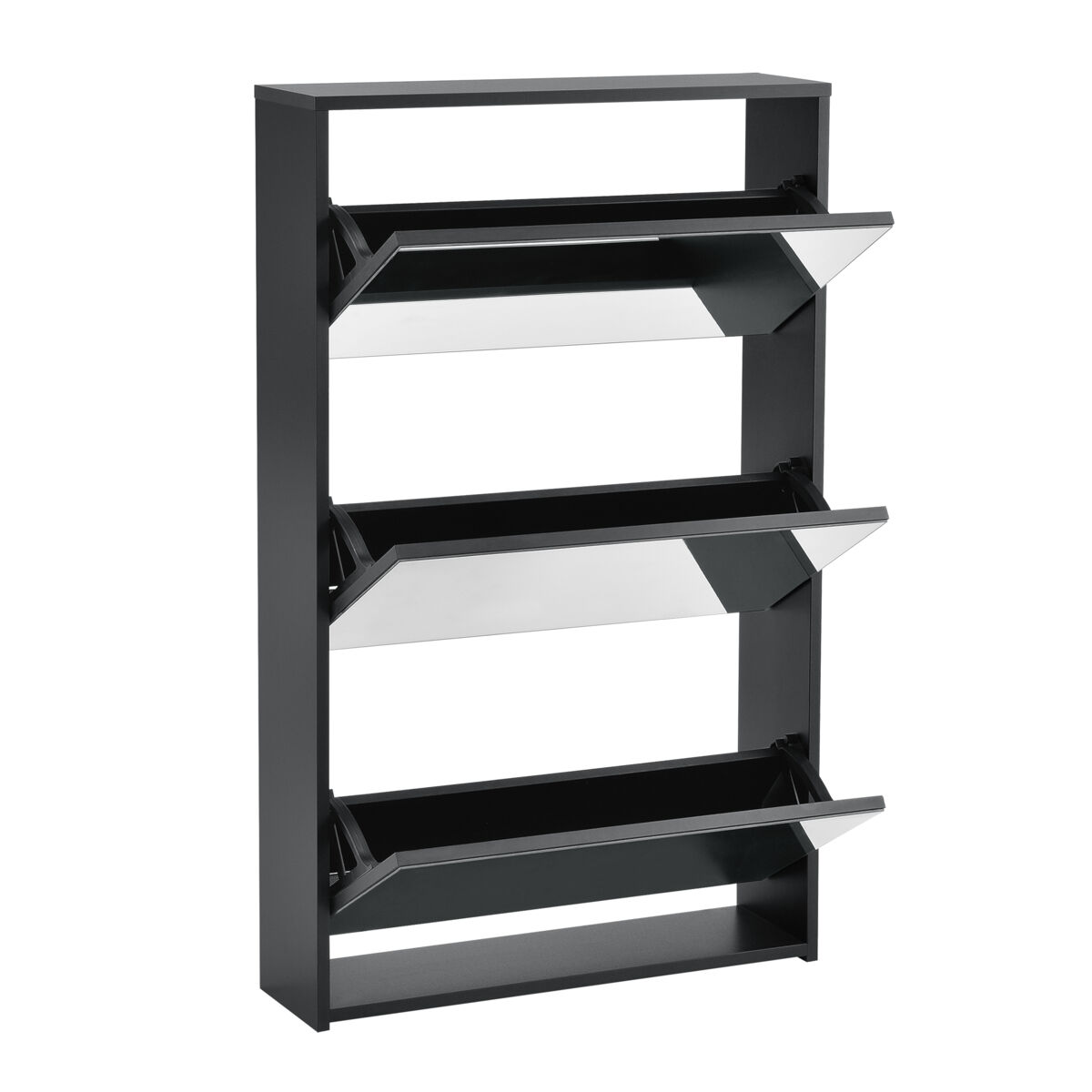 Zapatero Vogar con Espejo para 9 pares de zapatos aglomerado 63