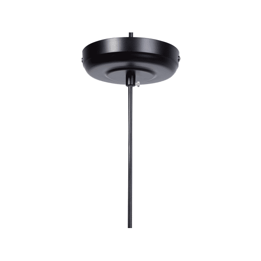 Candeeiro suspenso MAZARO Metal Preto Candeeiro suspenso MAZARO Metal Preto