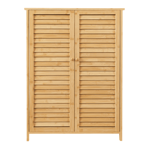 Sapateira Klamp de 5 níveis para 10 pares de sapatos de bambu 88 x 66 x 33 cm Natural en.casa