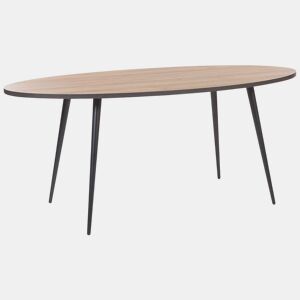 Mesa de jantar OTTAWA Castanho claro 180 cm 90 cm