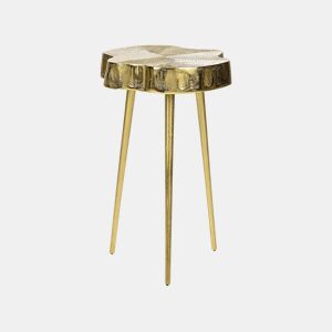 Mesa de apoio TAUPO Metal Dourado
