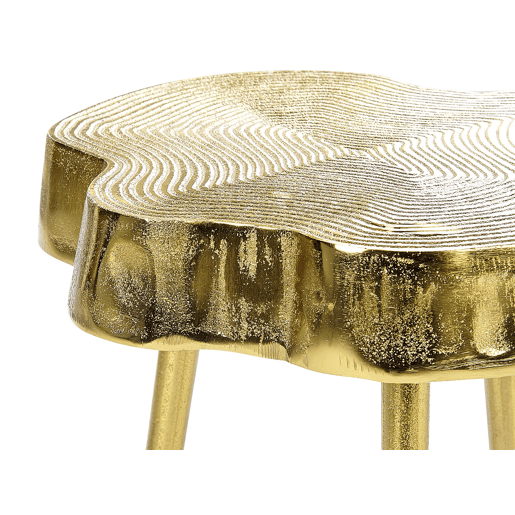 Mesa de apoio TAUPO Metal Dourado