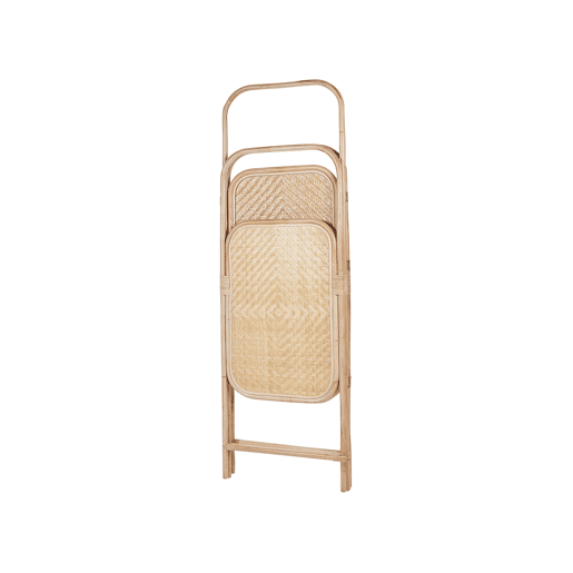 Biombo com 3 painéis CARPI Natural 166 cm 180 cm