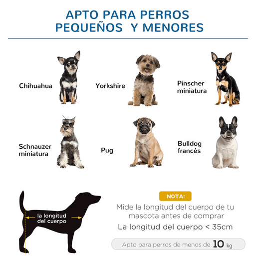 PawHut Cama para Animais de Estimação Cama Elevada para Cães Gatos Portátil Tecido Transpirável para Exterior Interior 61x46x18cm Azul  Preto