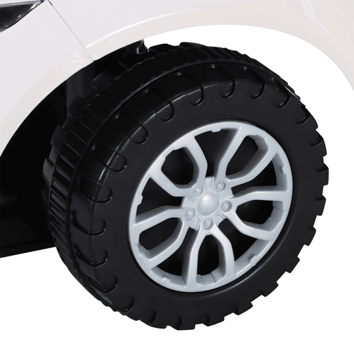 HOMCOM Carro infantil Quad Ride-On sem pedais para brinquedo de bebĂȘ estilo corrida com alto-falante 62x28x41,5cm branco HOMCOM Carro infantil Quad Ride-On sem pedais para brinquedo de bebĂȘ estilo corrida com alto-falante 62x28x41,5cm branco