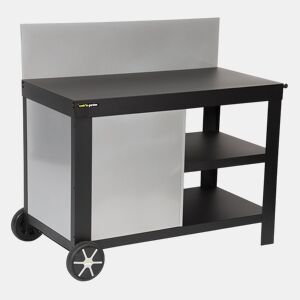 Cook'in Garden - Carrito negro para plancha NOVA